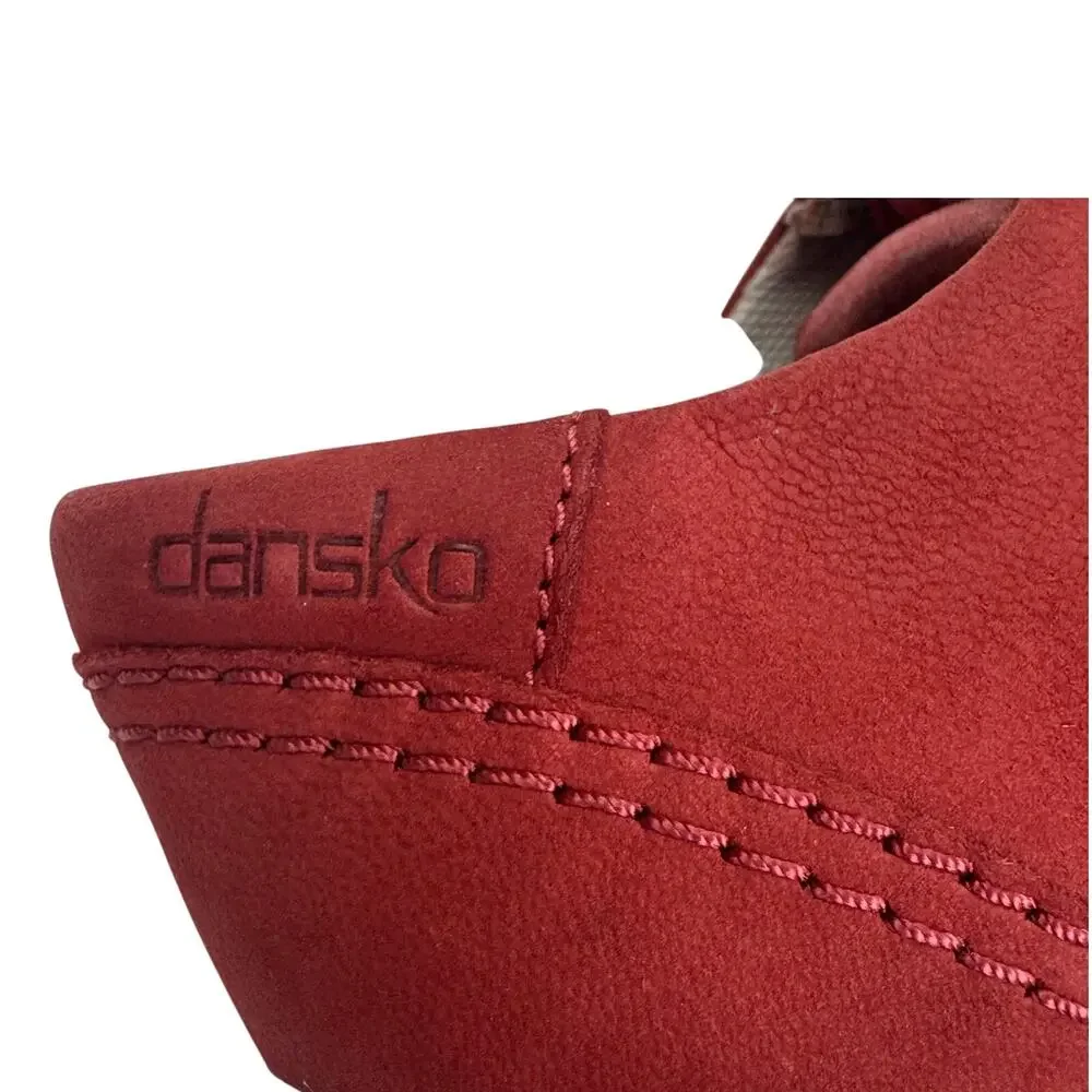 Dansko Leela Waterproof Leather Comfort Lace Up Sneakers Women's Size 40/9.5-10